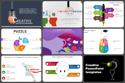 Creative slides Powerpoint Templates